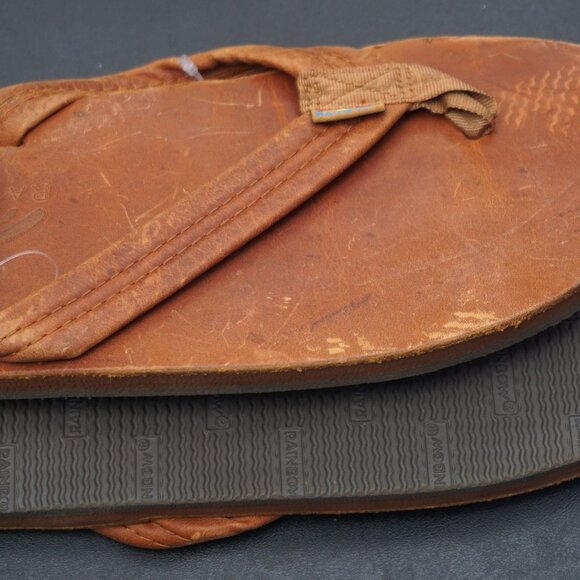 NWT Rainbow sandals for men in Tahitian Tan color Size XXXL (13.5-15)